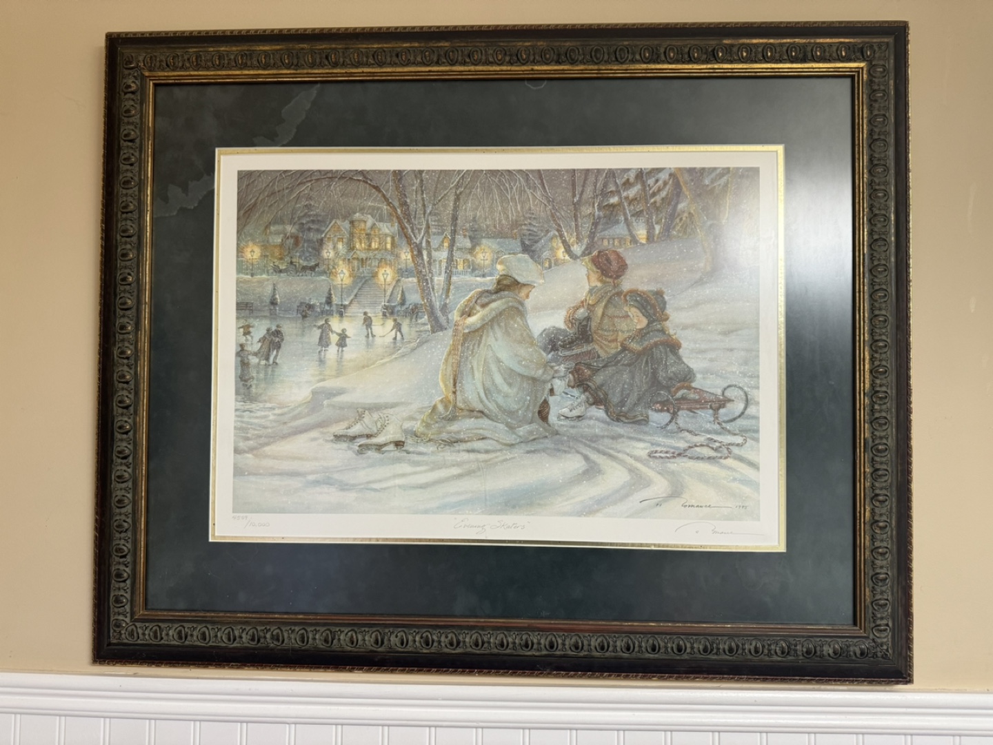 Framed Print - Winter Scene