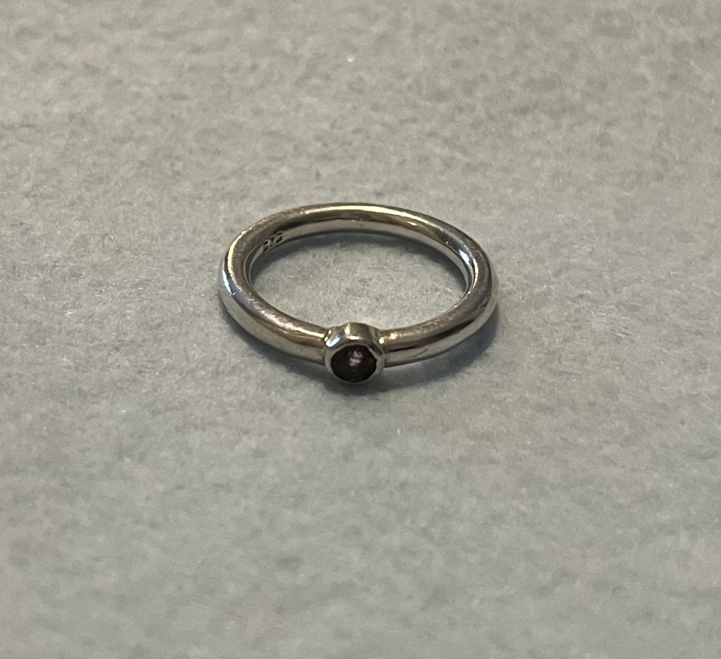 Sterling silver (925) ring with amethyst stone - photo 3