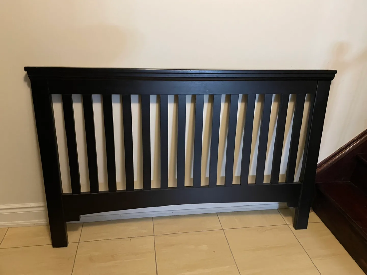 Solid wood double size headboard & footboard image indicator(4)