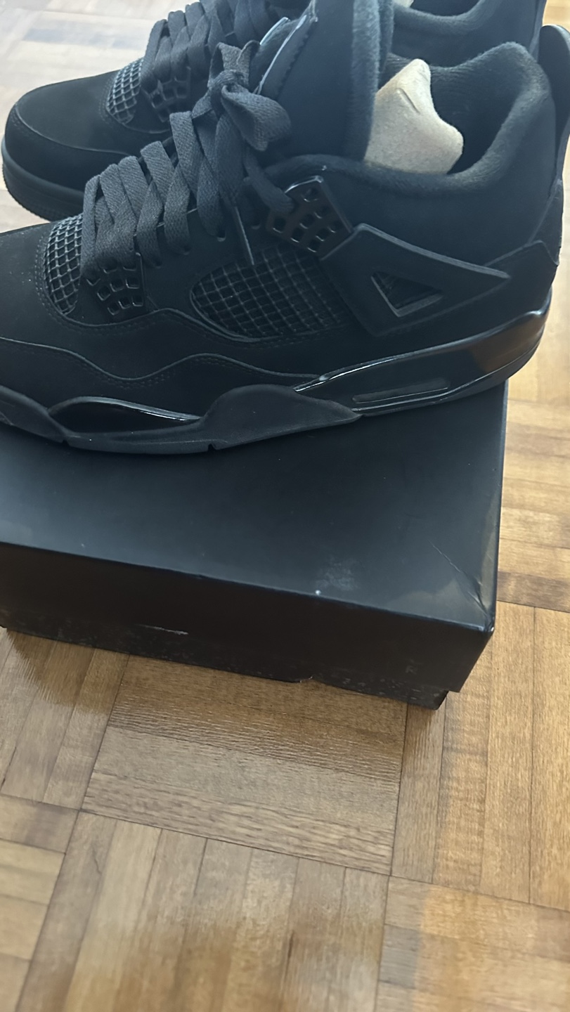 Air Jordan 4 Retro Black cats - photo 5