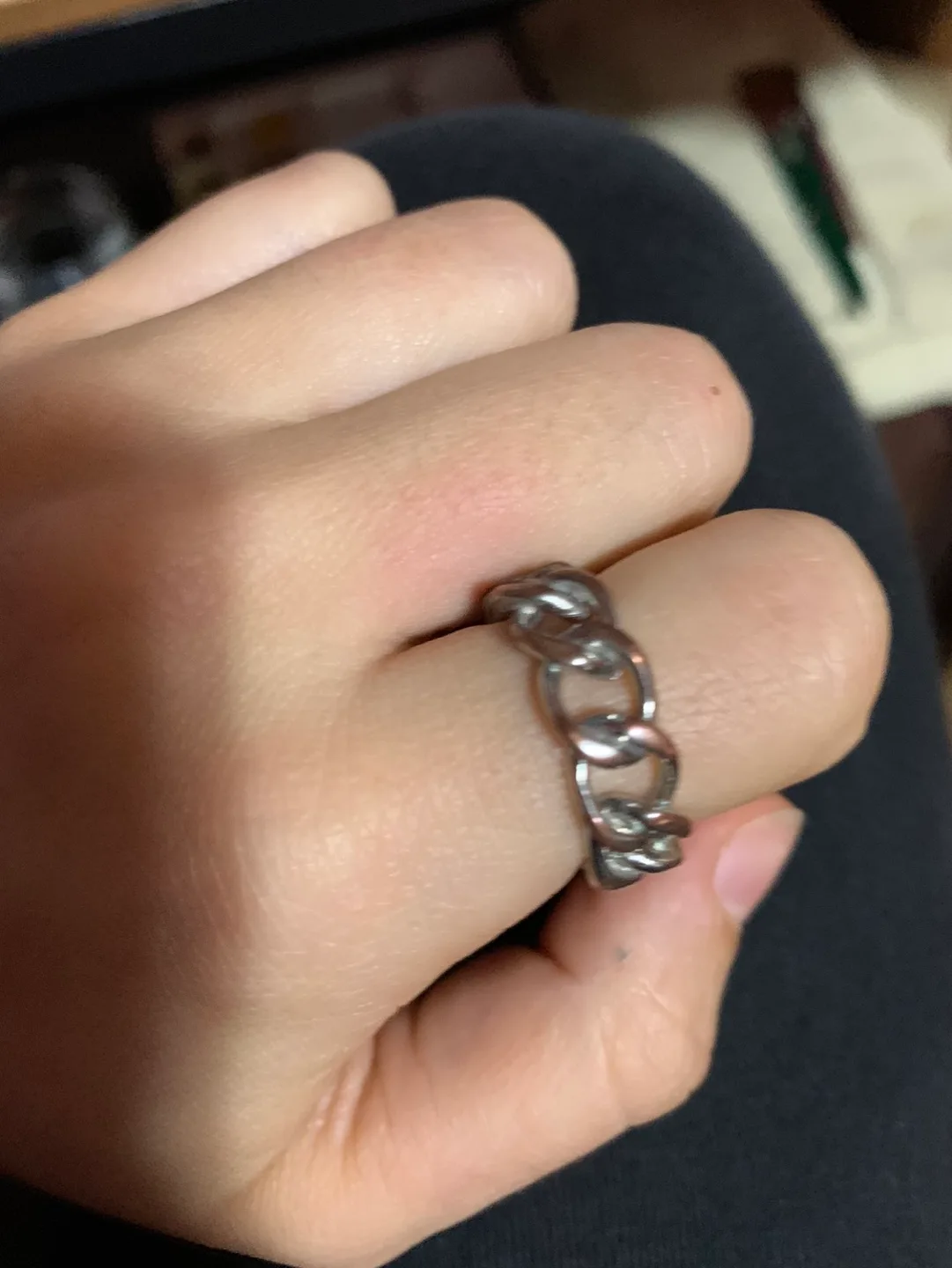 Silver Chain Ring image indicator(2)