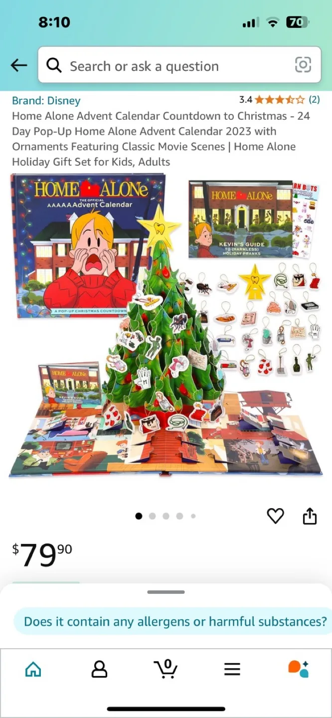 Home Alone Advent Calendar Pop-Up Christmas Countdown image indicator(3)