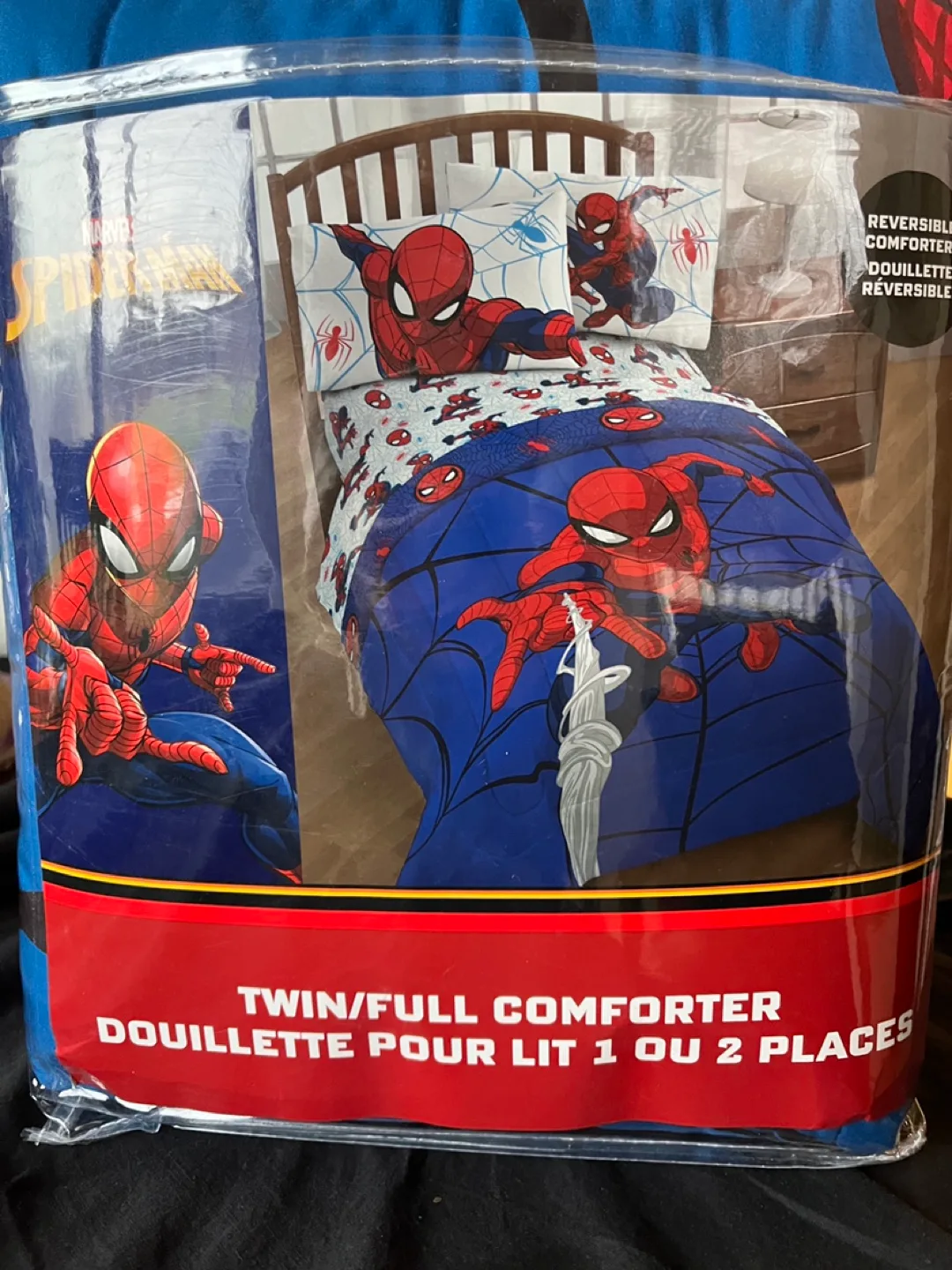 Marvel Spiderman Twin/Full Comforter thumbnail