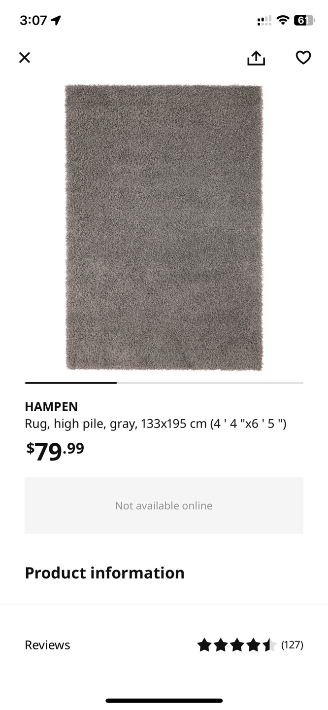 Ikea Rug