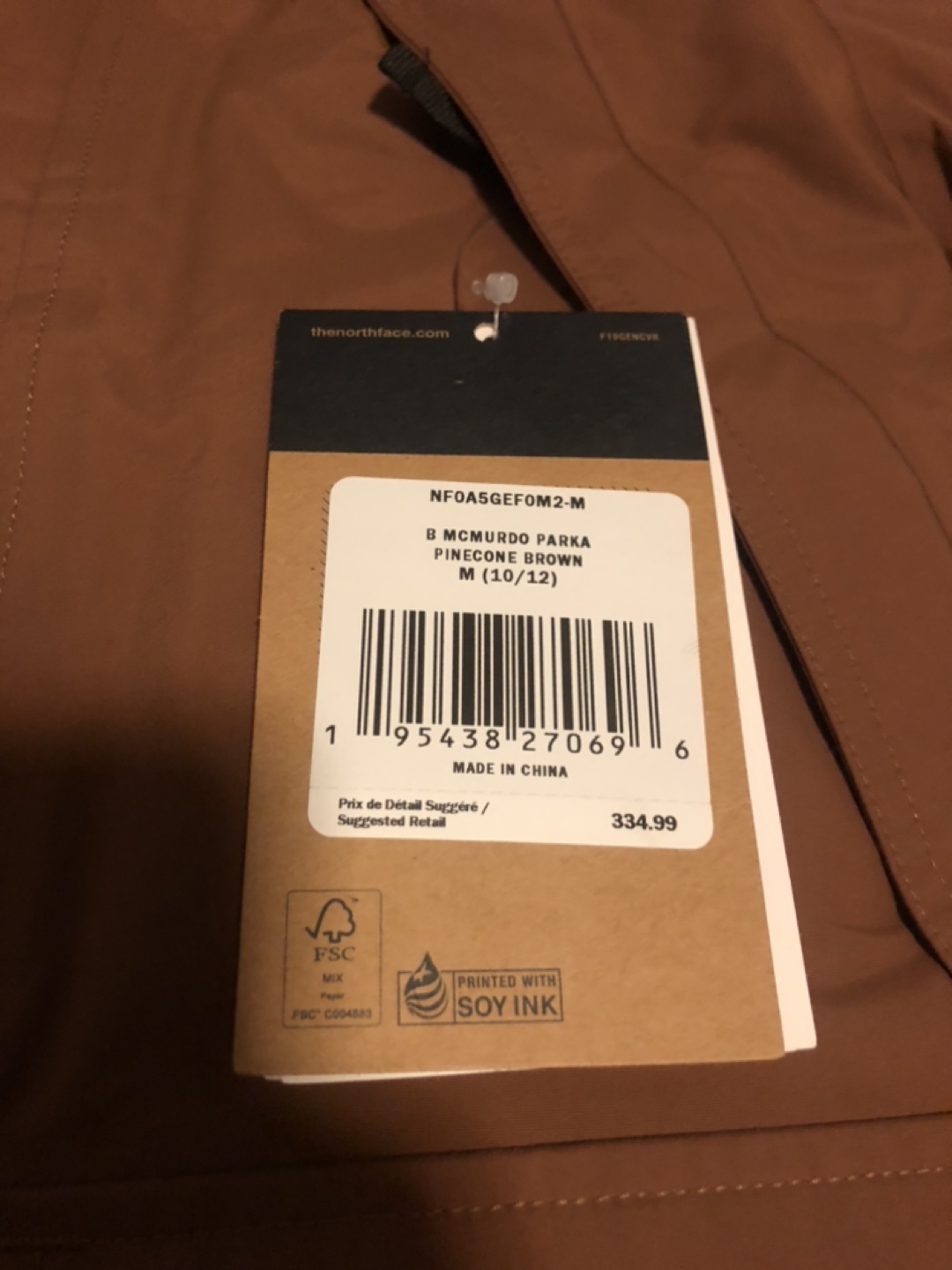 Brand New (Tag On) North Face Boys' McMurdo Parka - photo 2