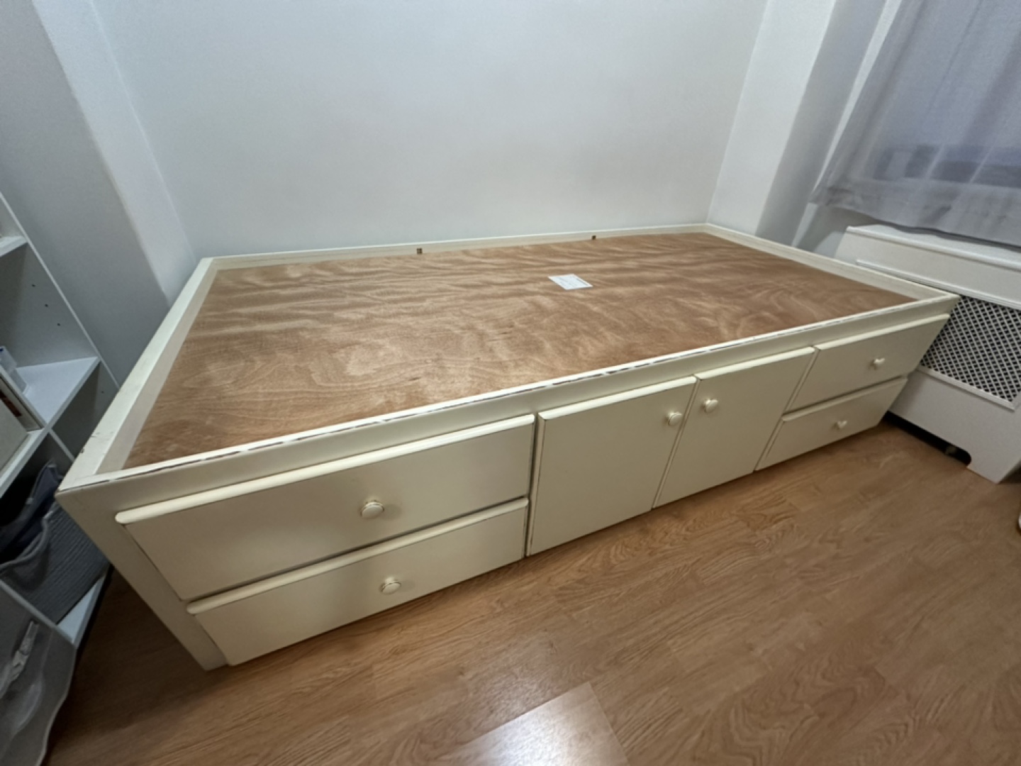 Twin Platform Bed with Storage - photo 3