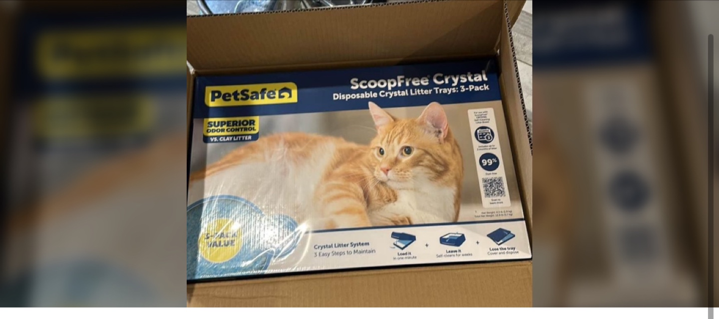 PetSafe ScoopFree Crystal Litter Trays 3-Pack
