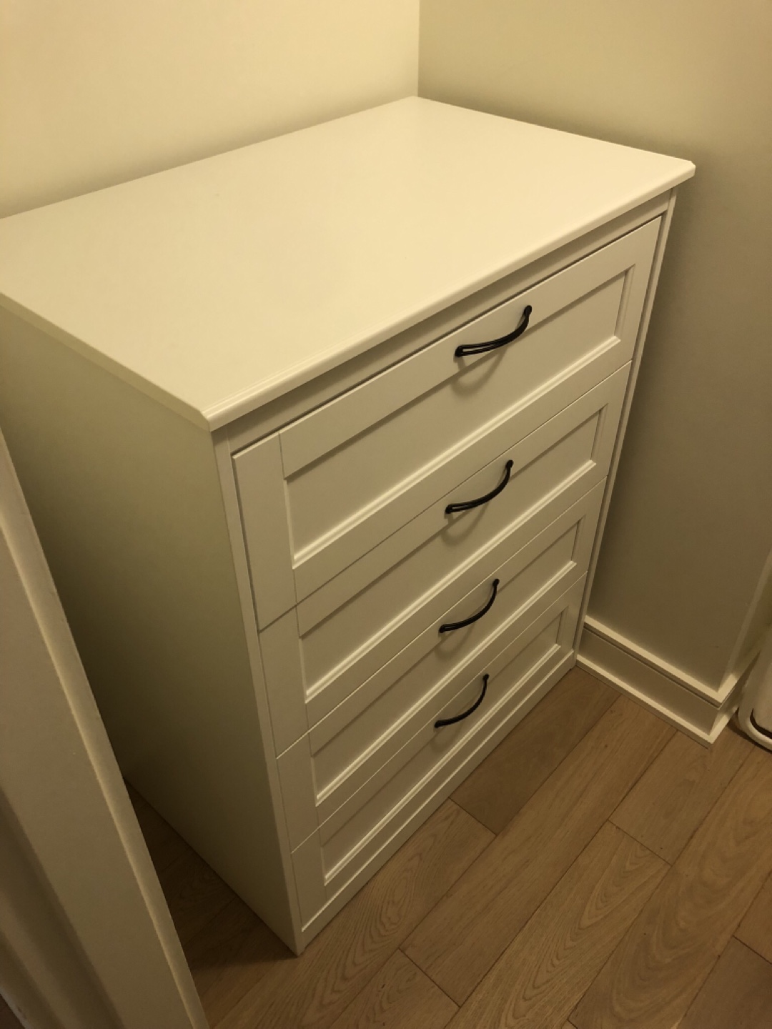 White IKEA Dresser