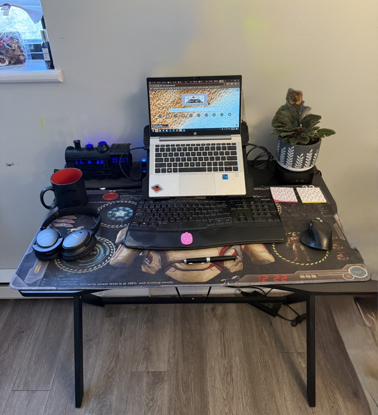 Black Computer Desk