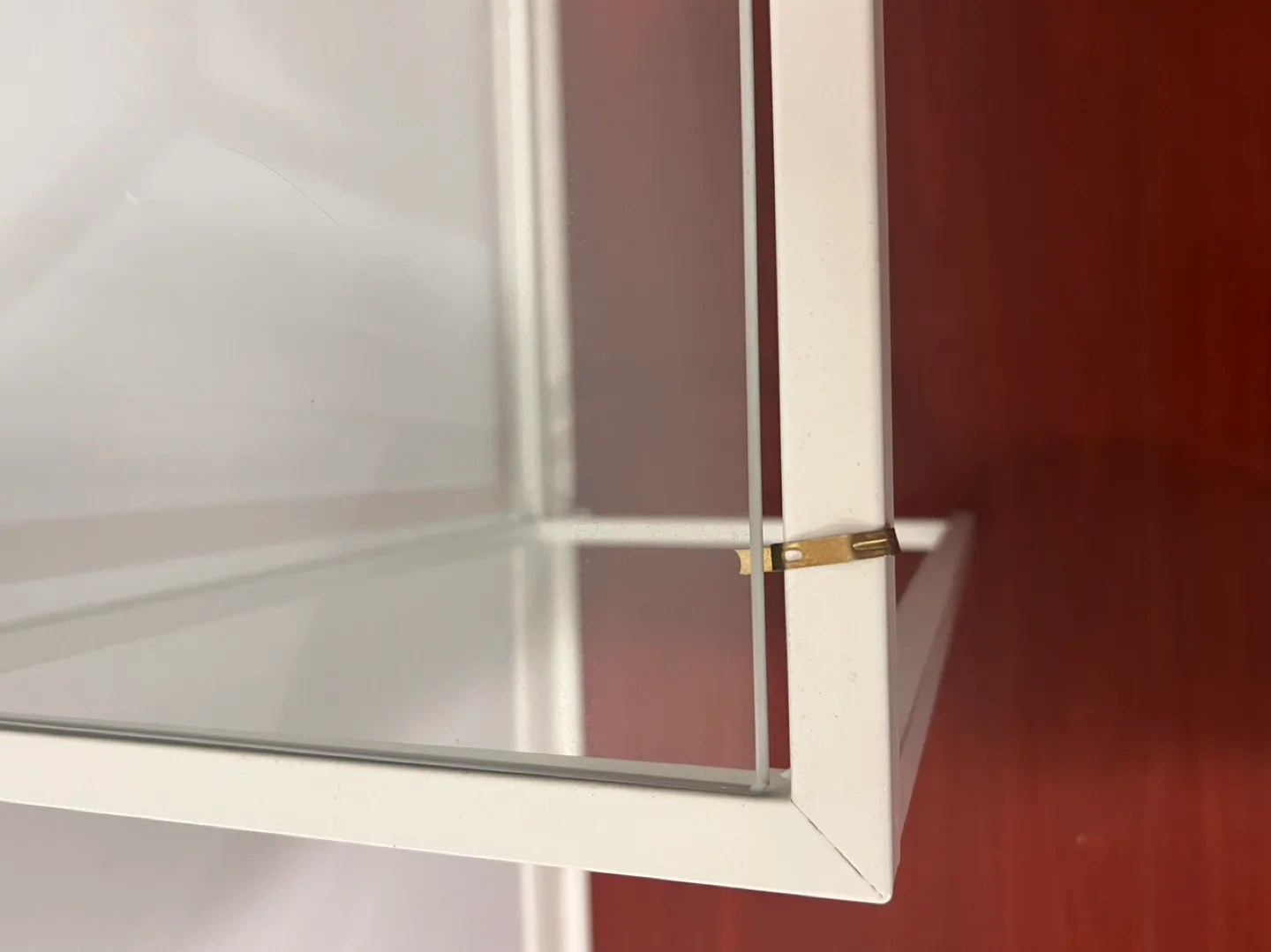 IKEA White/Glass  Laptop Table  (READ DESCRIPTION!) image indicator(3)