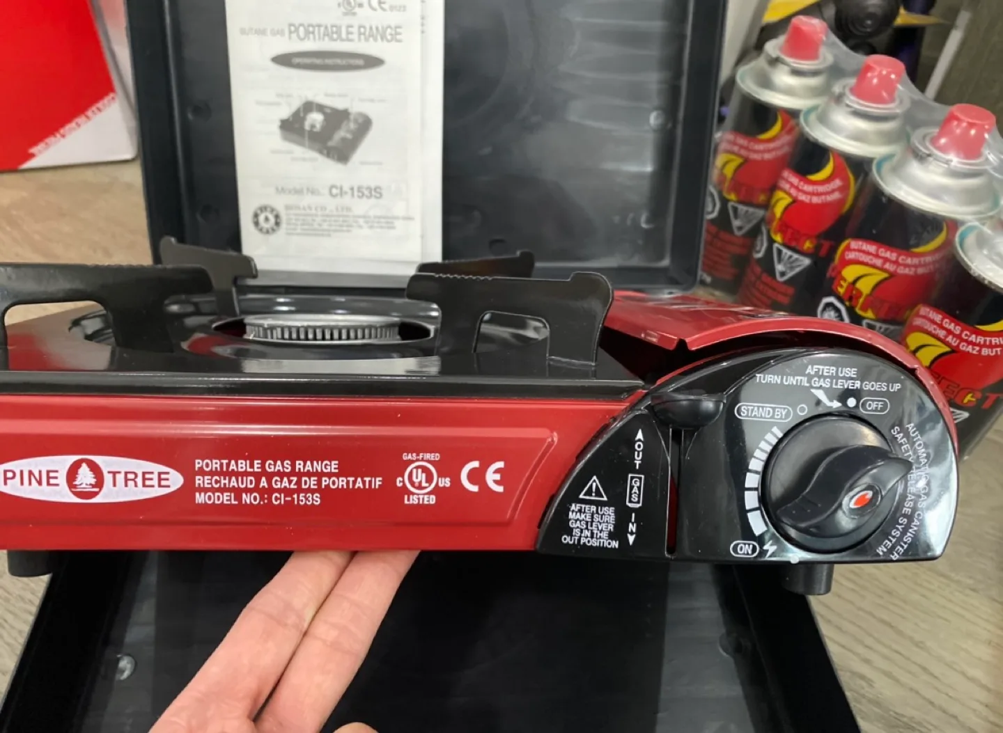 Butane Portable Gas Stove image indicator(4)