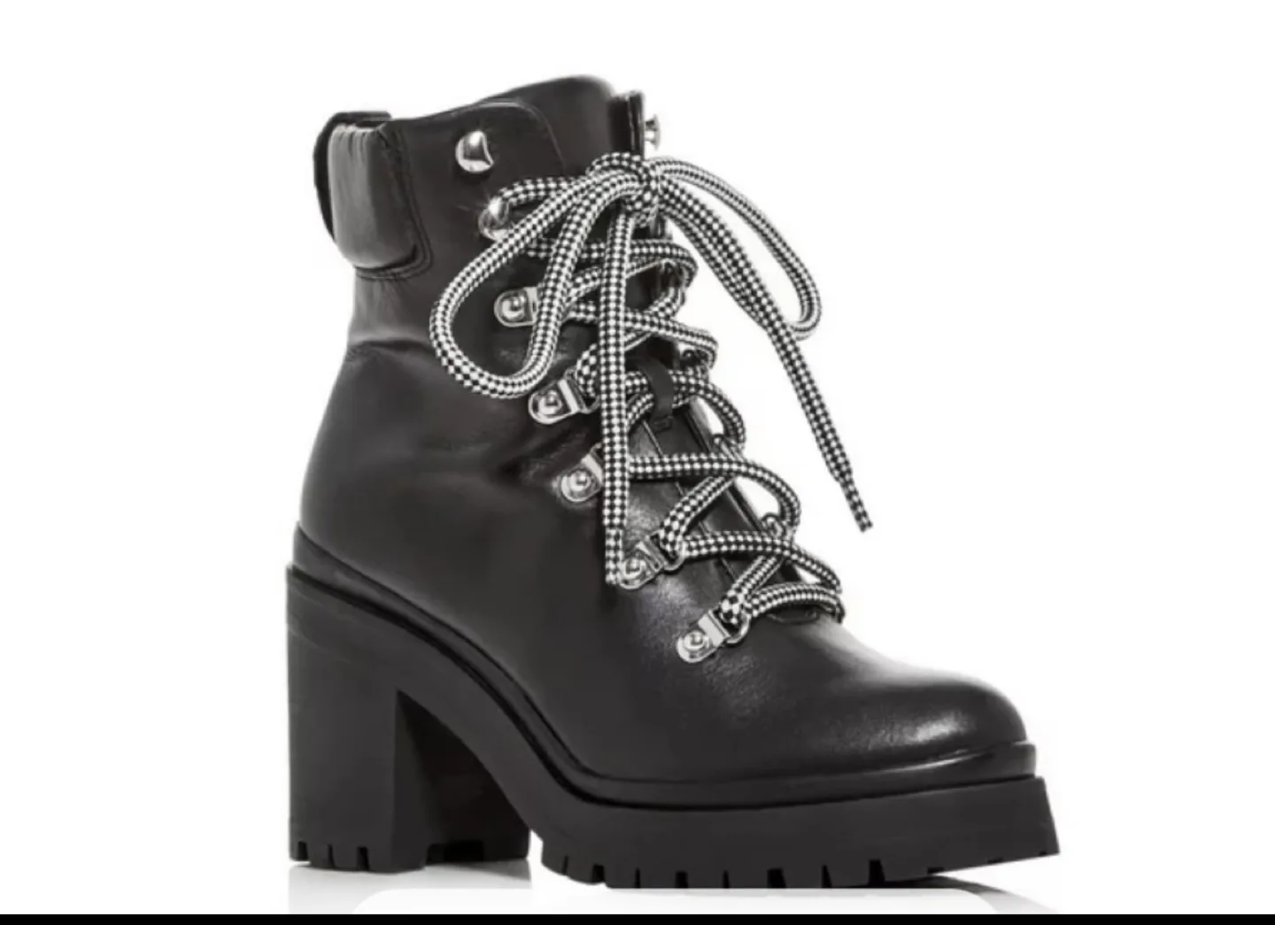 Rebecca Minkoff Black Leather Boots new in box image indicator(7)