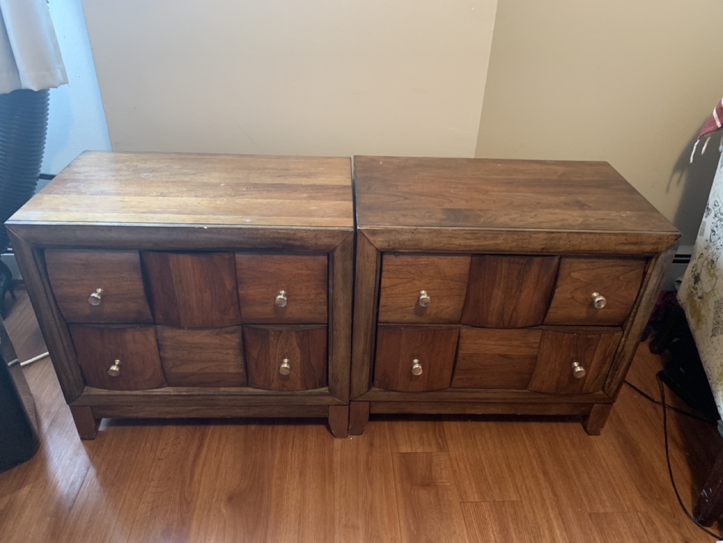Bedroom Set with Dresser, Mirror, and Two Nightstands - photo 3