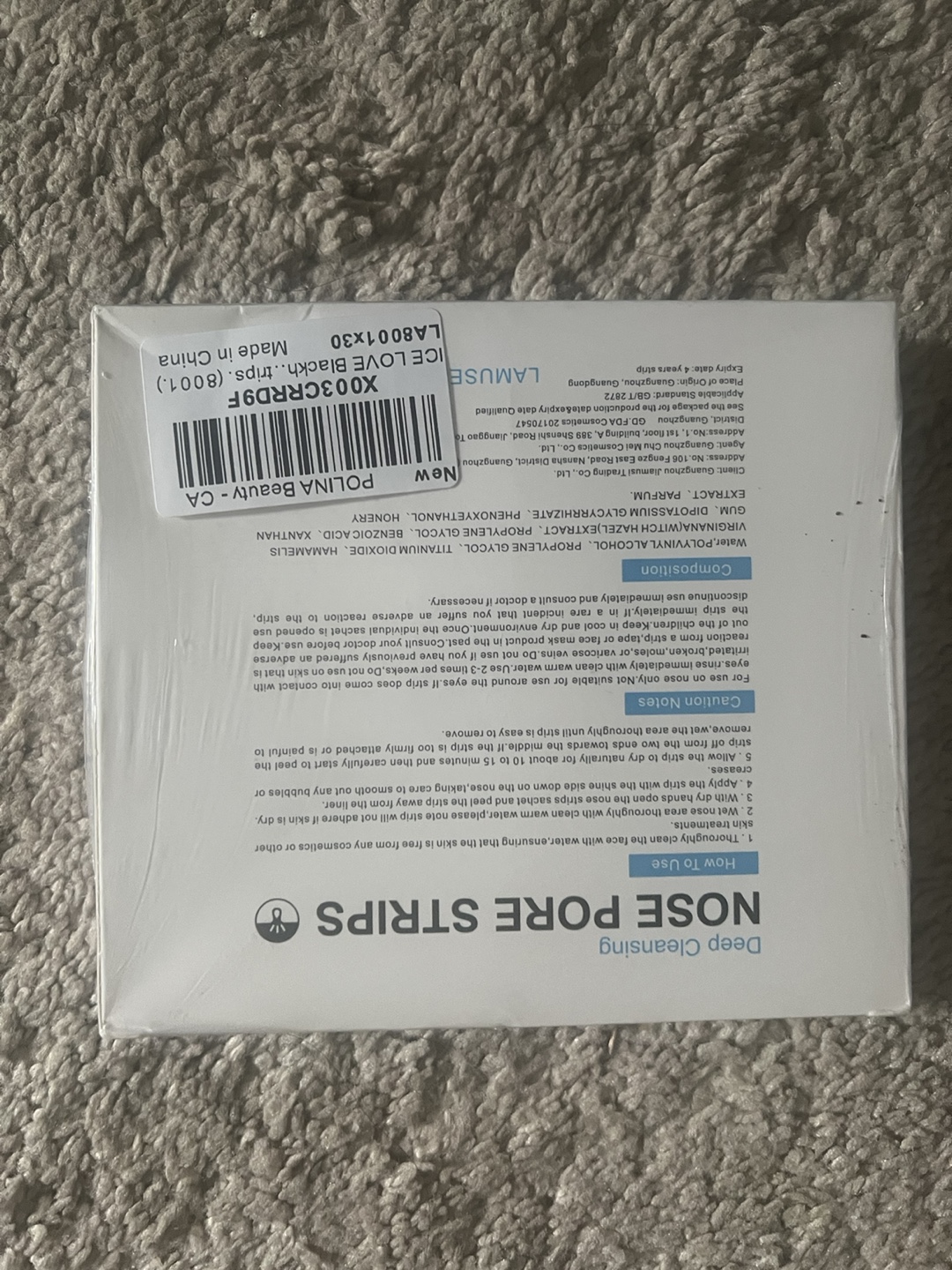 Lamuseland Deep Cleansing Nose Pore Strips - photo 2