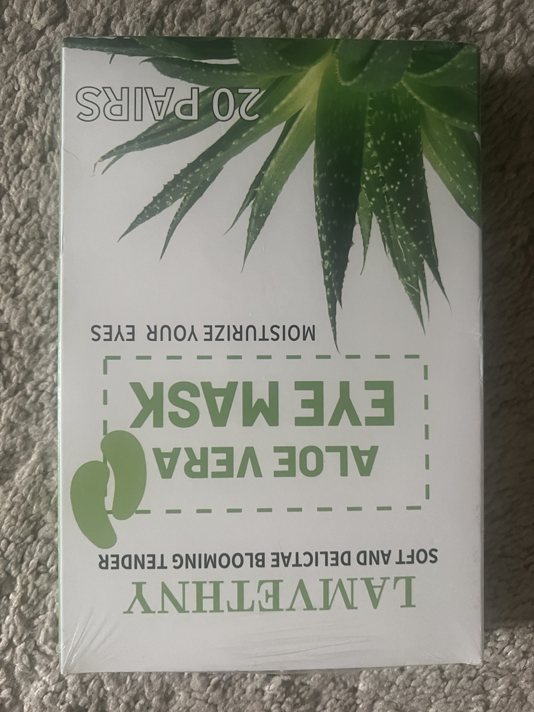 20 Pairs Aloe Vera Eye Mask