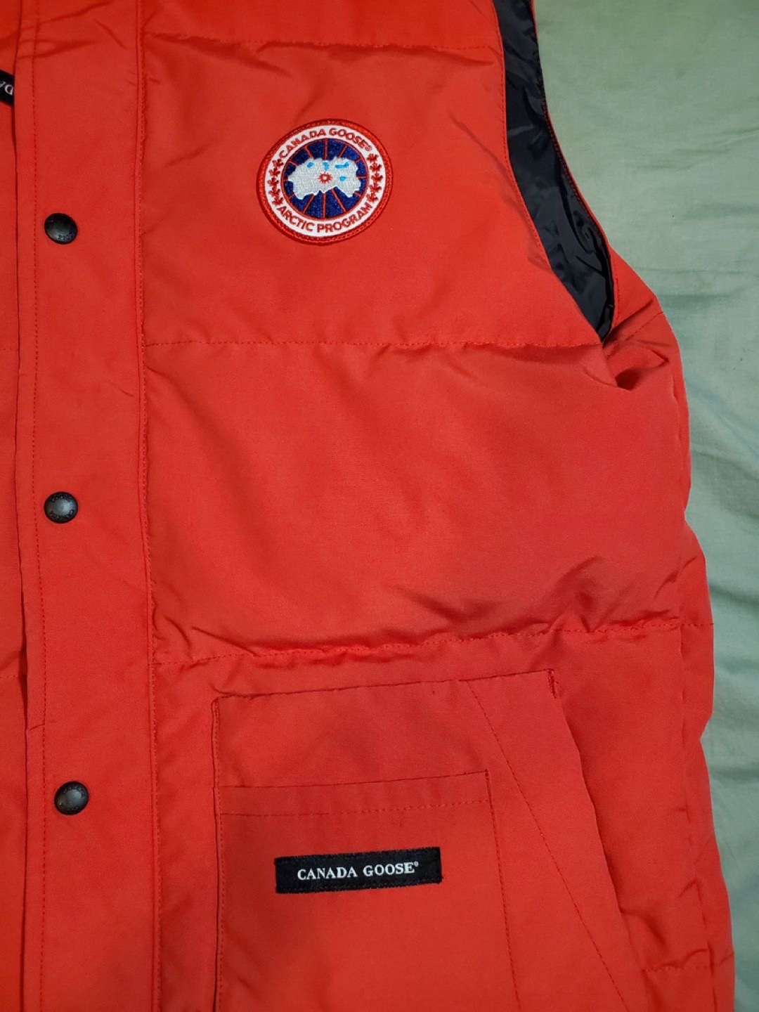 Authentic Canada Goose Mens Freestyle Vest, (GOOD CONDITION) - photo 2