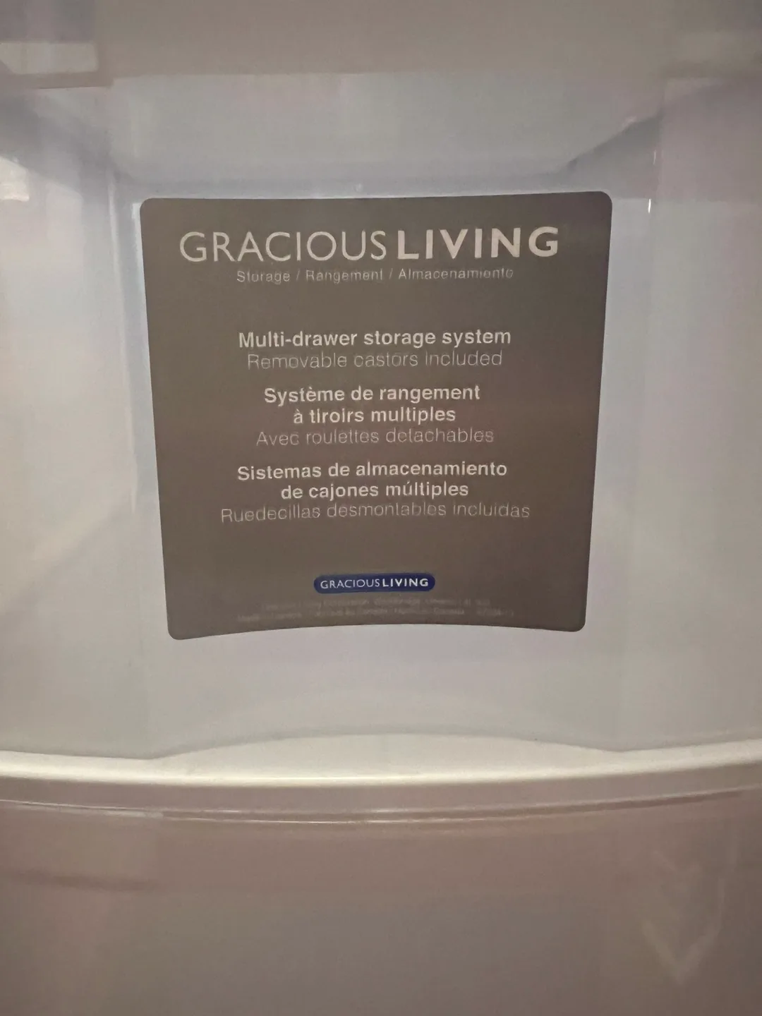 Gracious Living 6-Drawer Storage Unit image indicator(2)