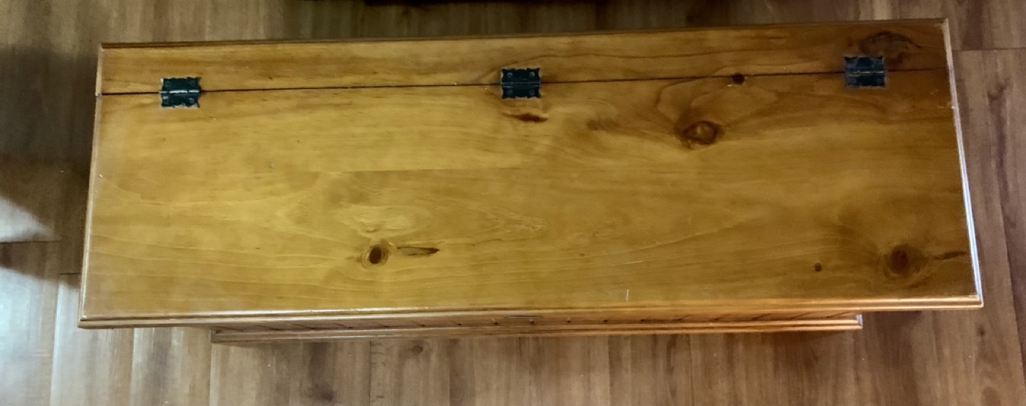 Wooden Storage Trunk - photo 2