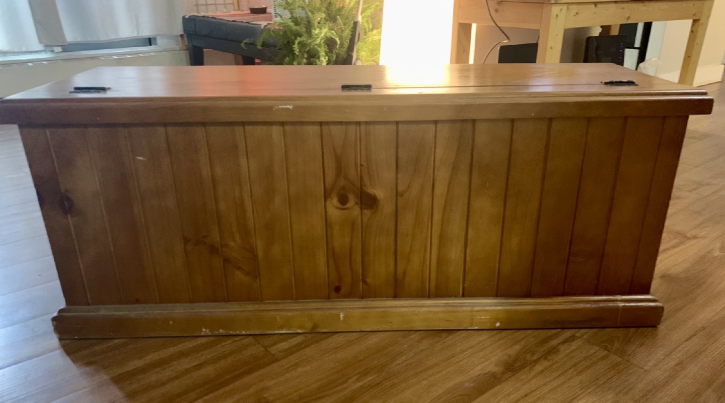 Wooden Storage Trunk - photo 4
