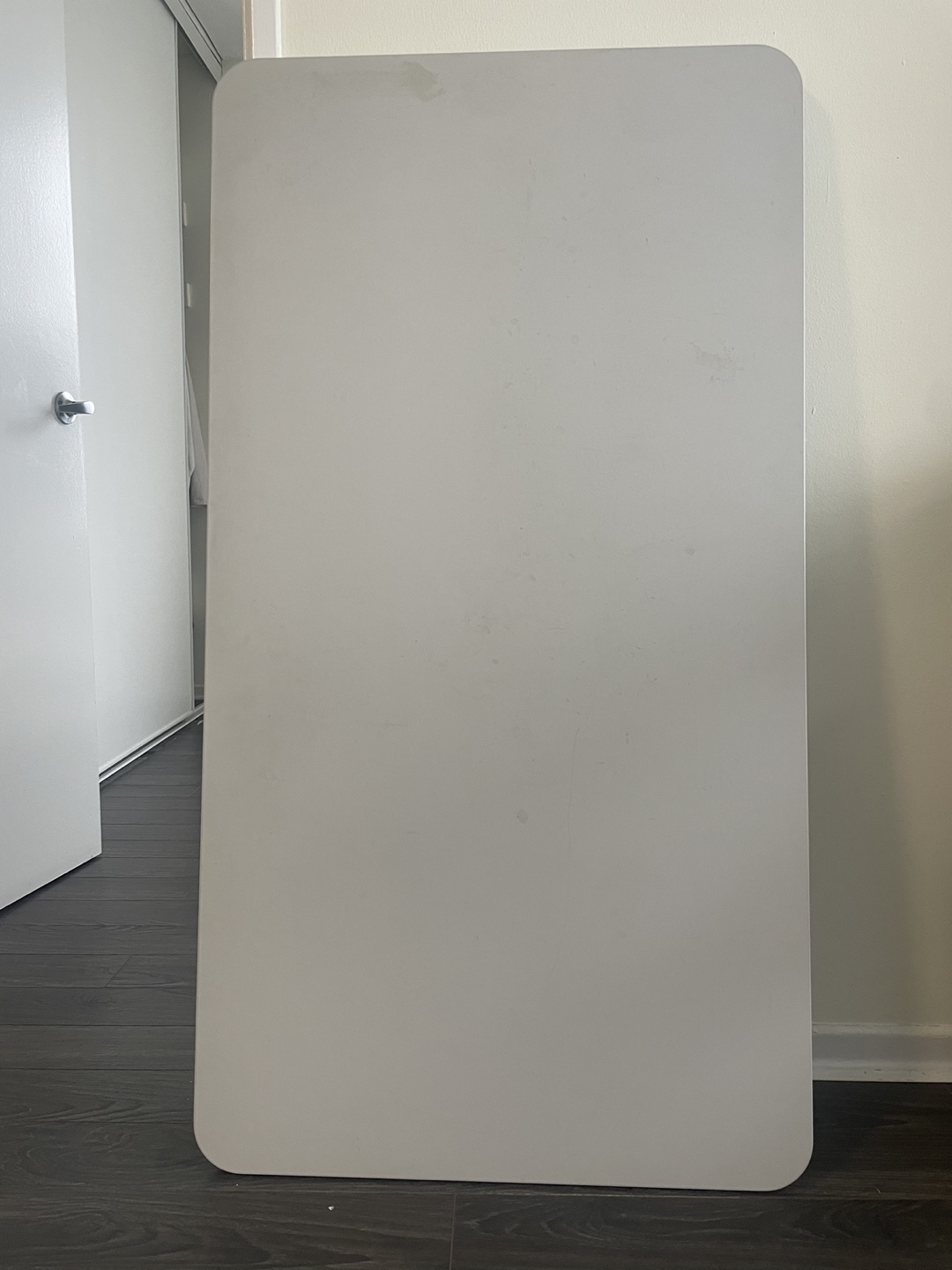 Ikea desk TOMMARYD light grey table sturdy - photo 5