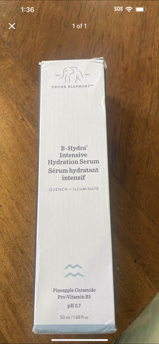 Drunk Elephant B-Hydra Intensive Hydration Serum