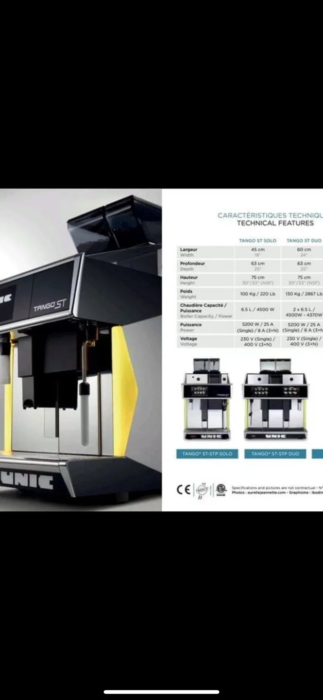 Tango ST Coffee Machine image indicator(7)