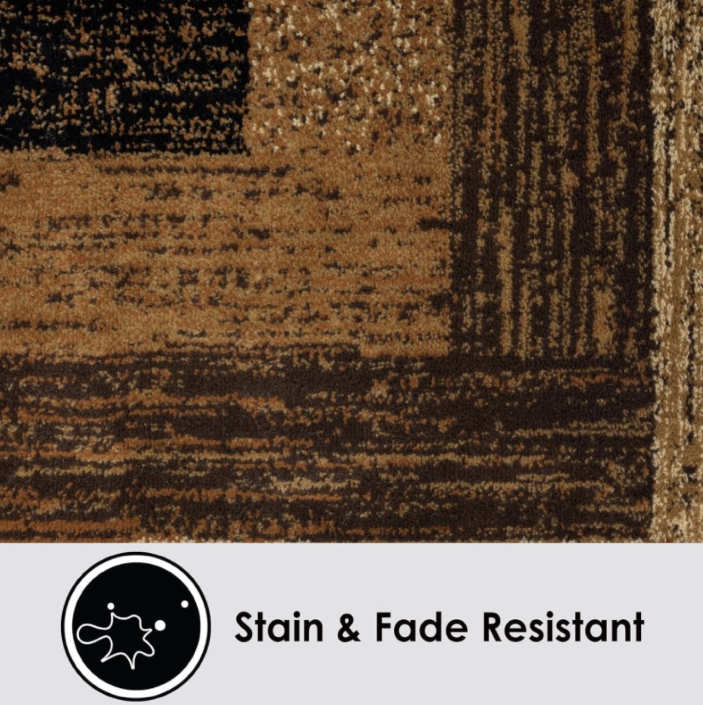 Brand New, Area Rug, Brown and Black, Modern Design - photo 2