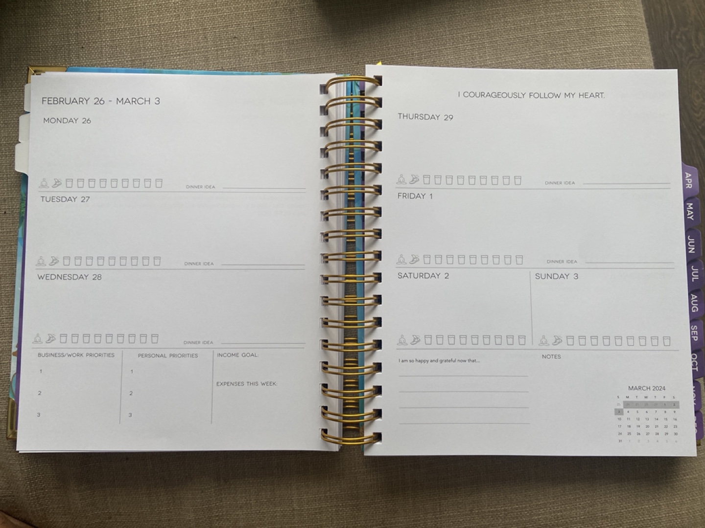 2024 Dream Life Designer Planner - photo 2