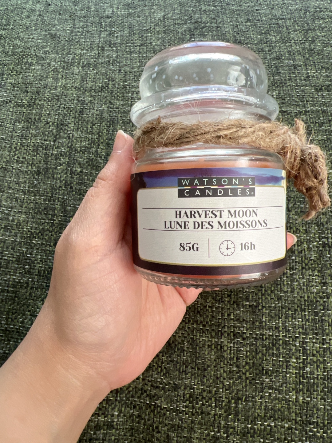 Watson's Candles Harvest Moon Scented Candle