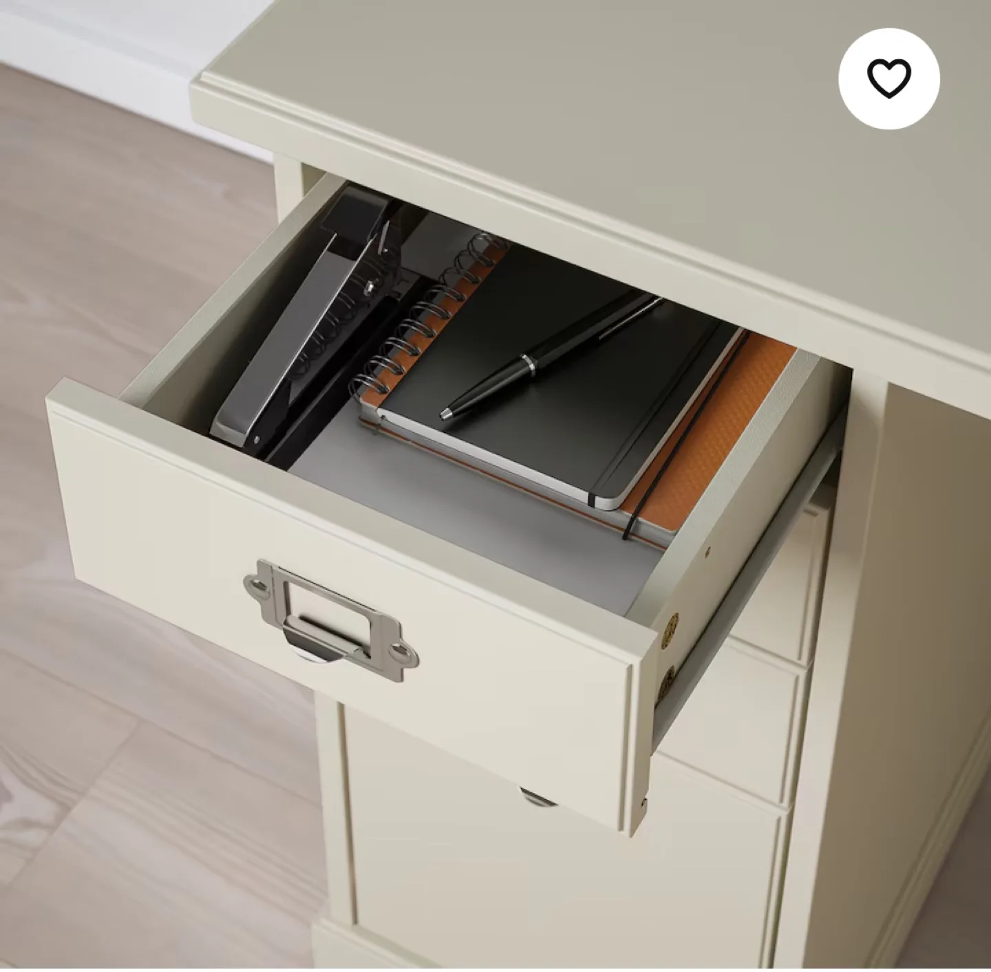 IKEA Desk with drawers and shelf image indicator(3)