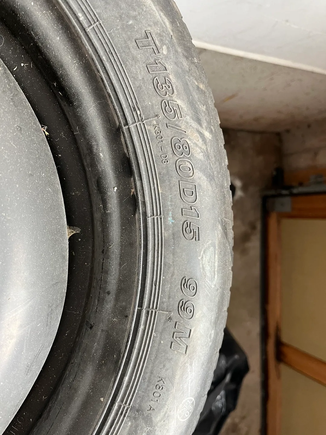 T135/80D15 Kenda Spare Tire image indicator(2)