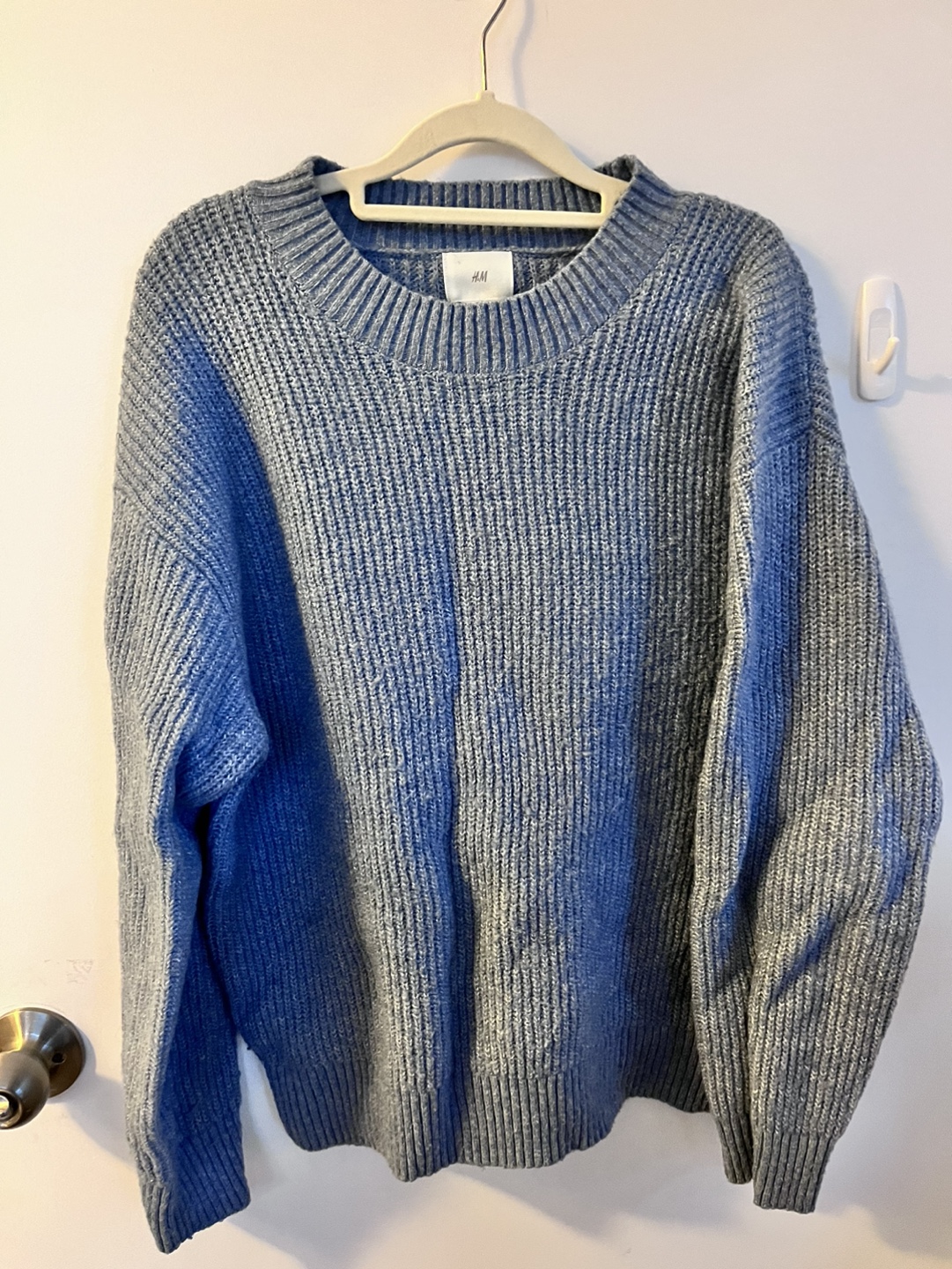 H&M Blue Knit Sweater