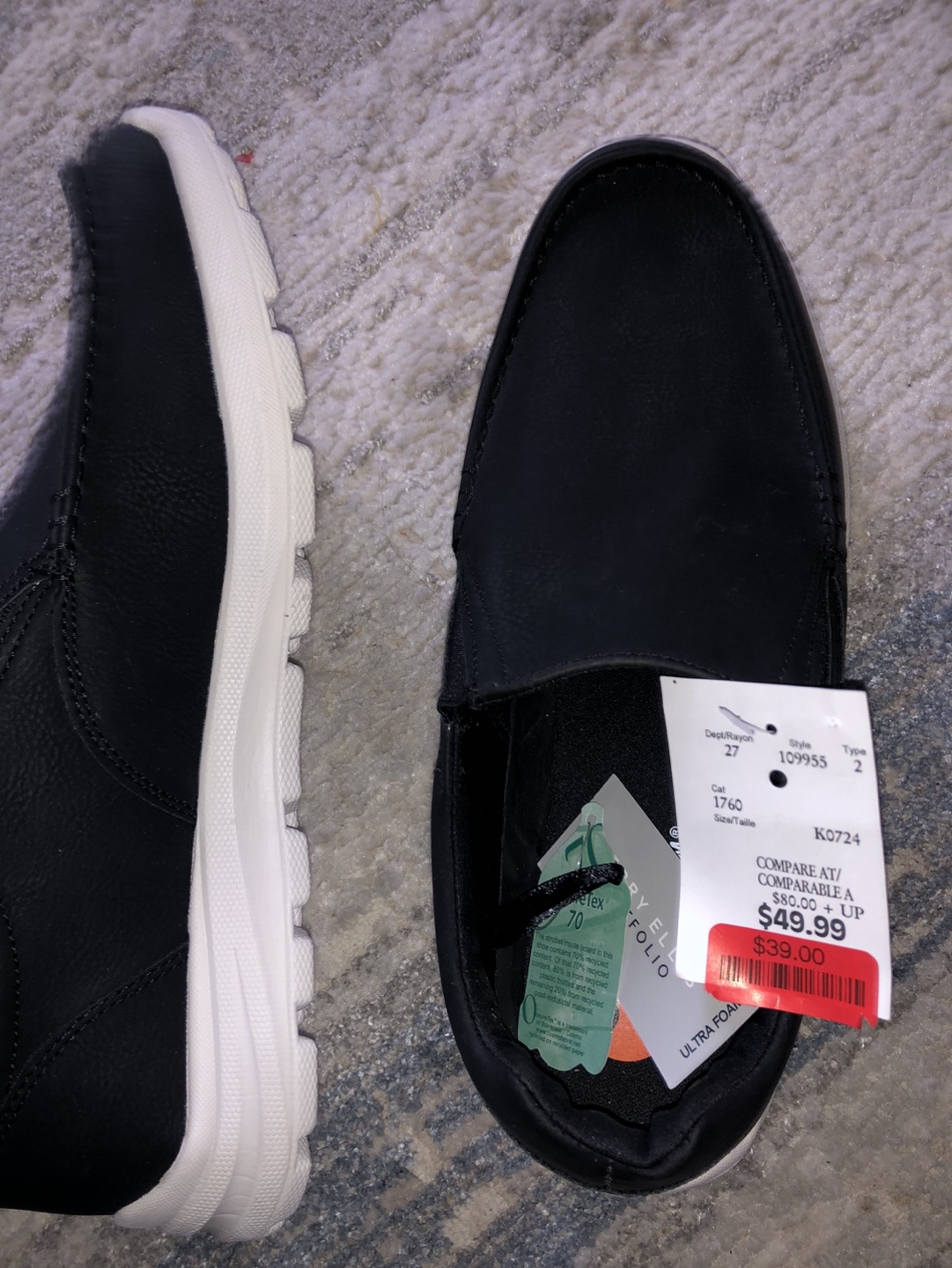 Perry Ellis Ultra Foam Men's Slip-On Shoes