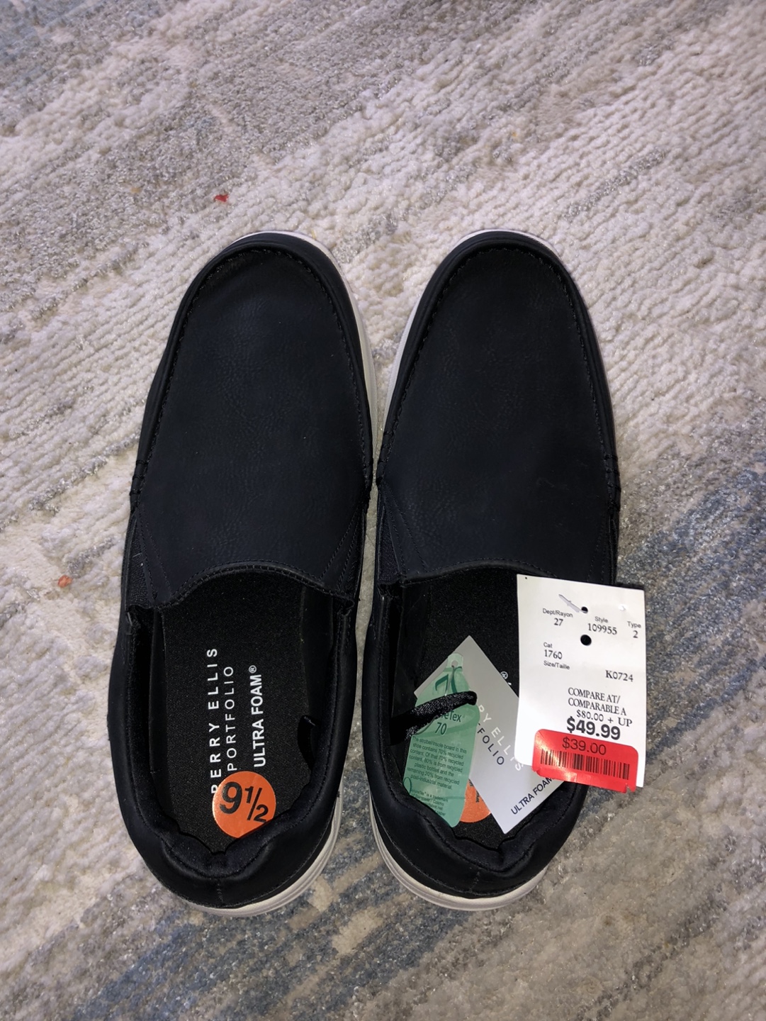 Perry Ellis Ultra Foam Men's Slip-On Shoes - photo 2