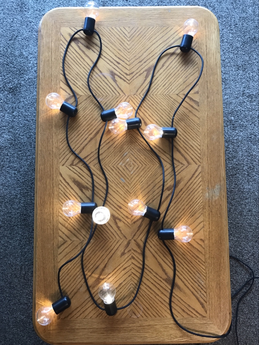 IKEA SVARTRA Outdoor LED String Lights