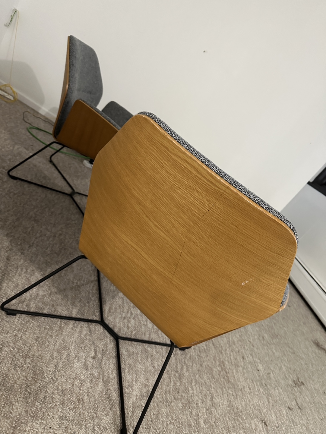 Set of Two Modern Accent Chairs - photo 4