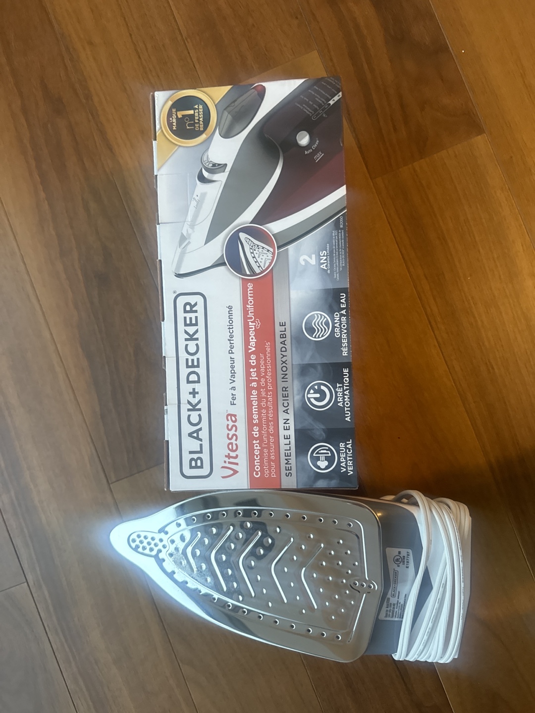Black+Decker Vitessa Steam Iron
