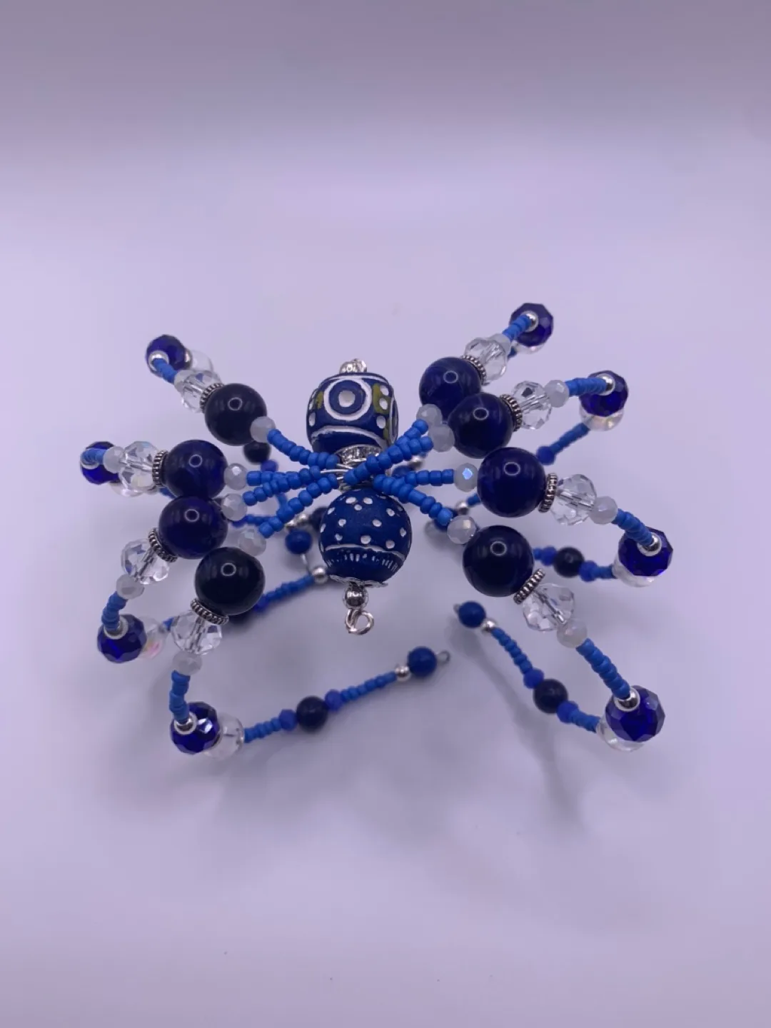 Beaded Christmas Spider Ornament image indicator(6)