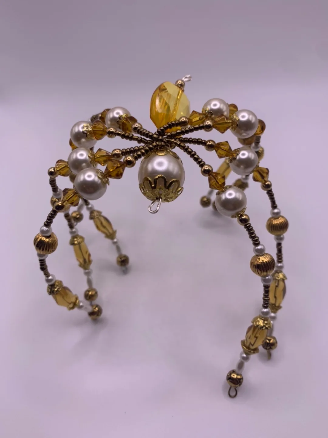 Beaded Christmas Spider Ornament image indicator(2)