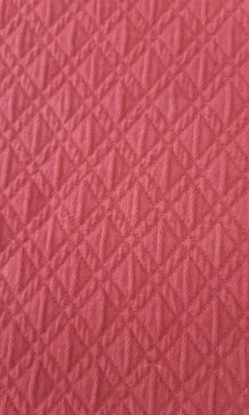 Red Queen Bed Quilt with Matching Pillow - photo 2