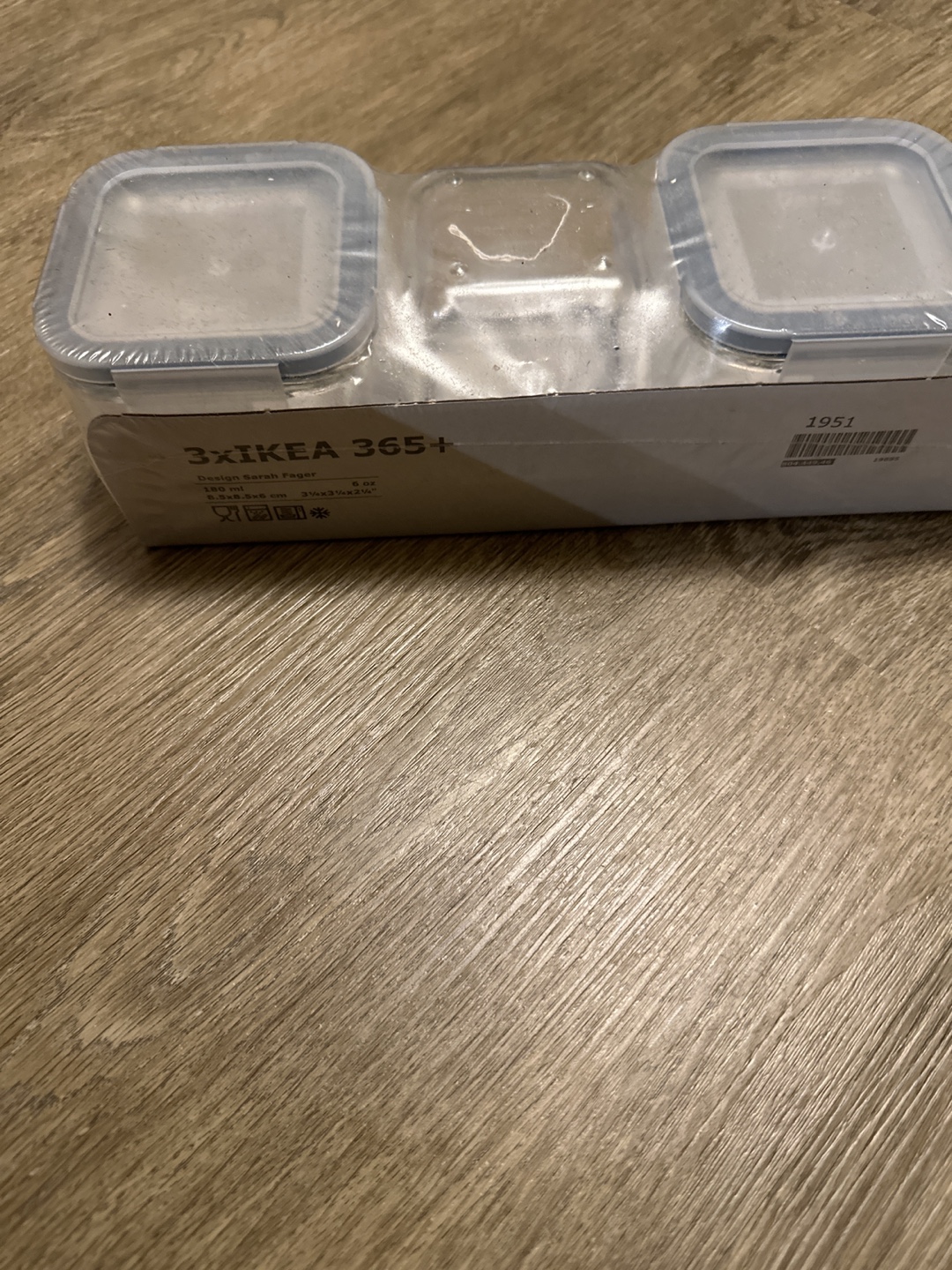 IKEA 365+ Glass Food Storage Containers