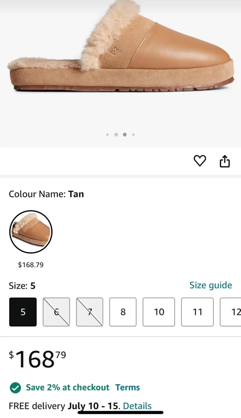 🍓BRAND NEW! REG $168 Fur Suede Leather Shoes Mules image indicator(4)