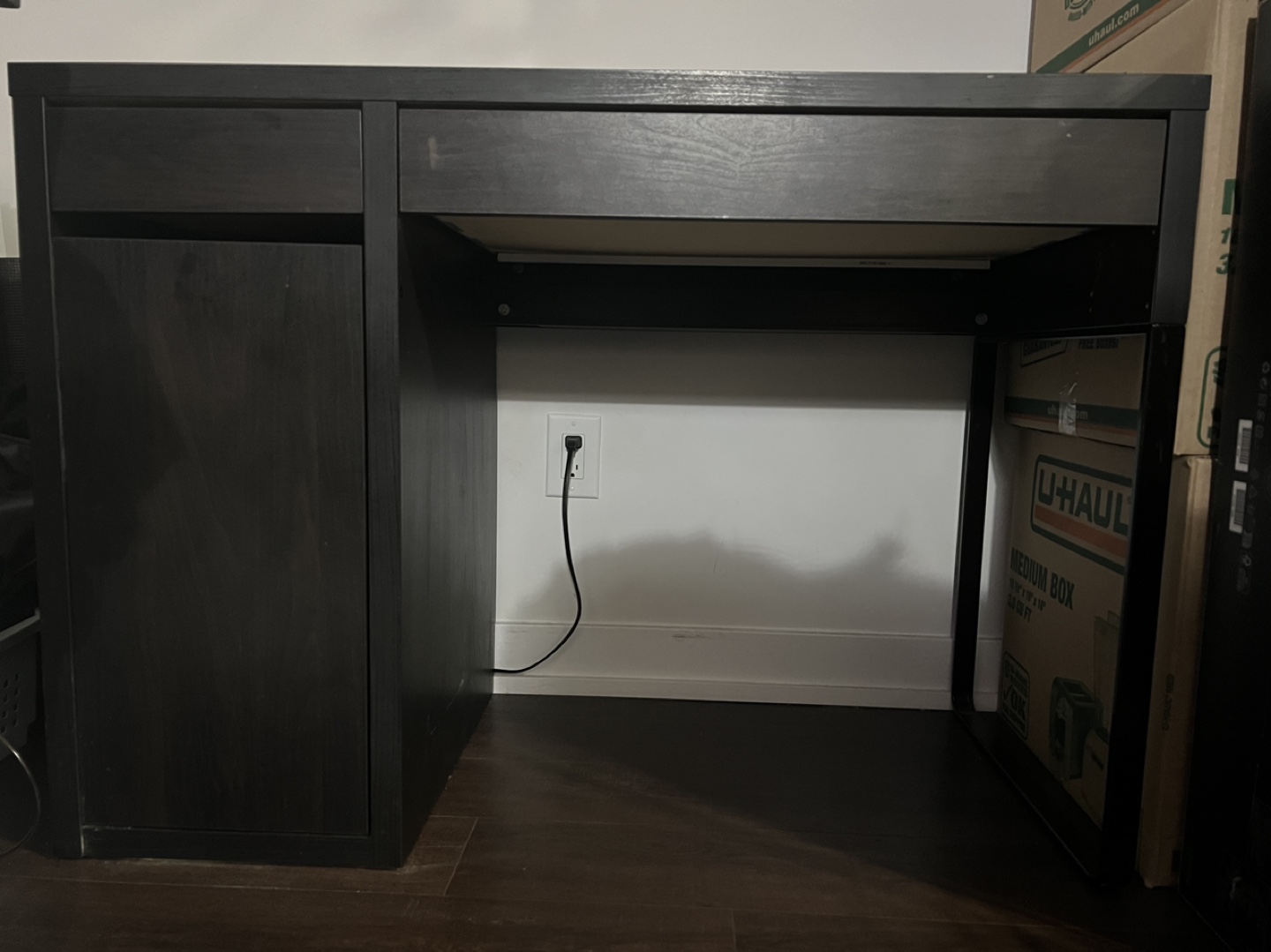 IKEA MICKE Desk Black-Brown
