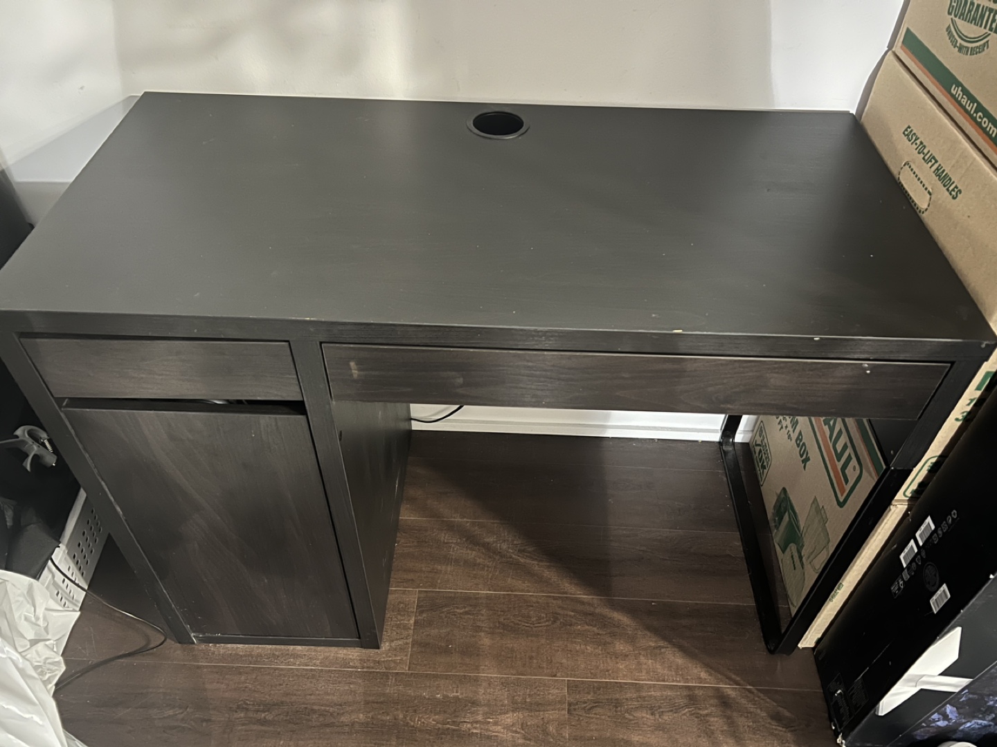IKEA MICKE Desk Black-Brown - photo 2