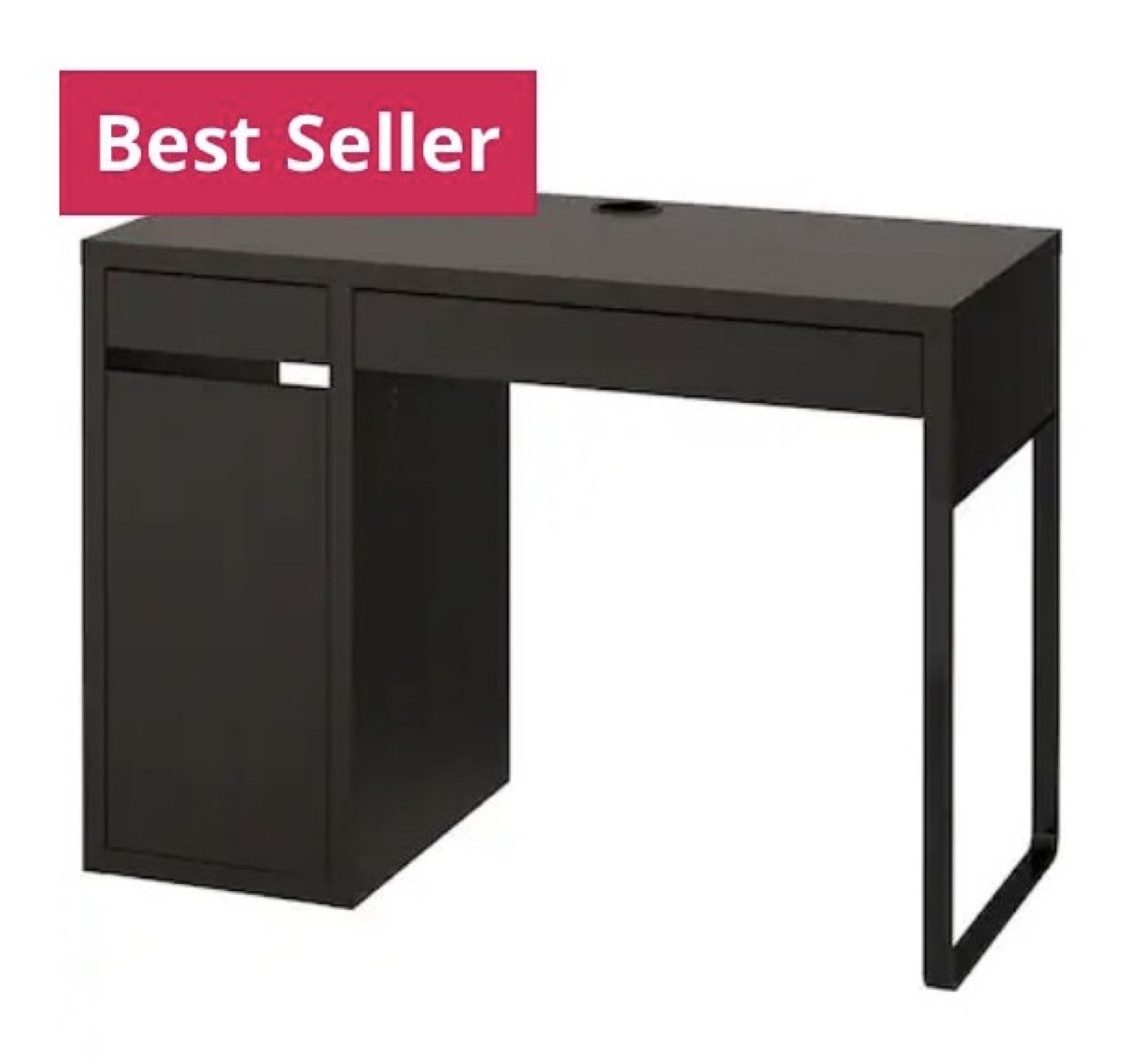 IKEA MICKE Desk Black-Brown - photo 3