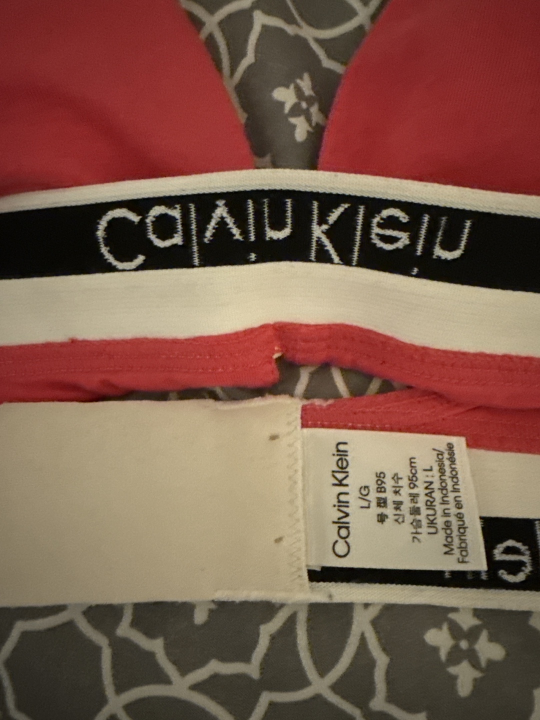 Calvin Klein Pink Bralette - photo 2
