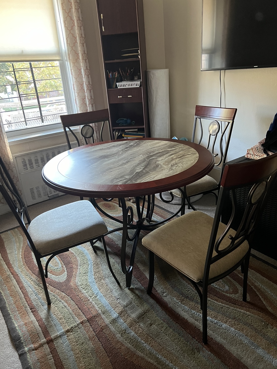 Dining Table Set with 4 Chairs - photo 5