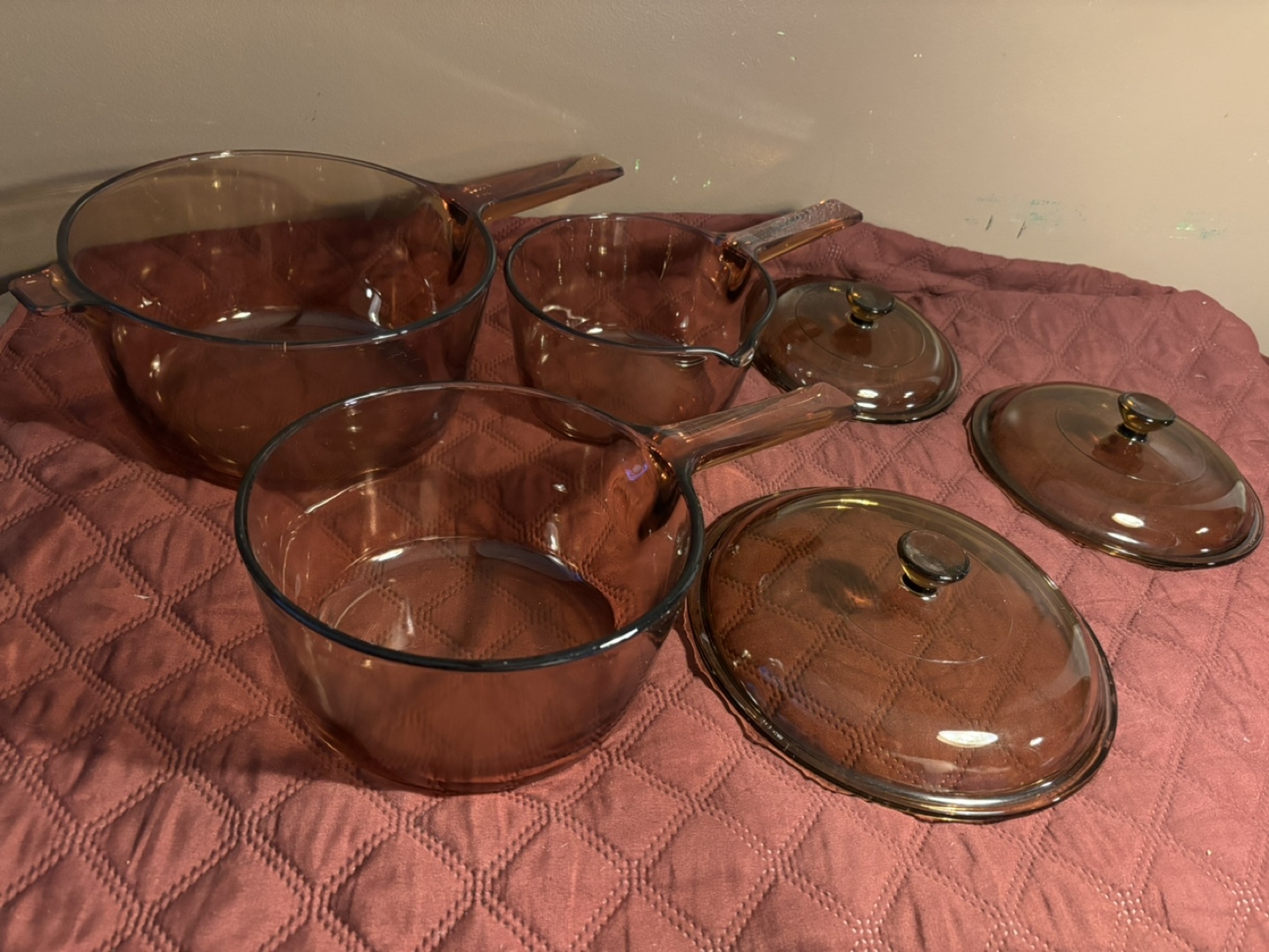 Vintage CorningWare 6-piece set