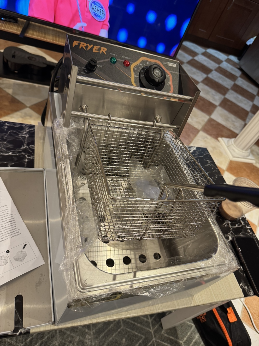 VIVOHOME 10.35QT Deep Fryer - photo 5