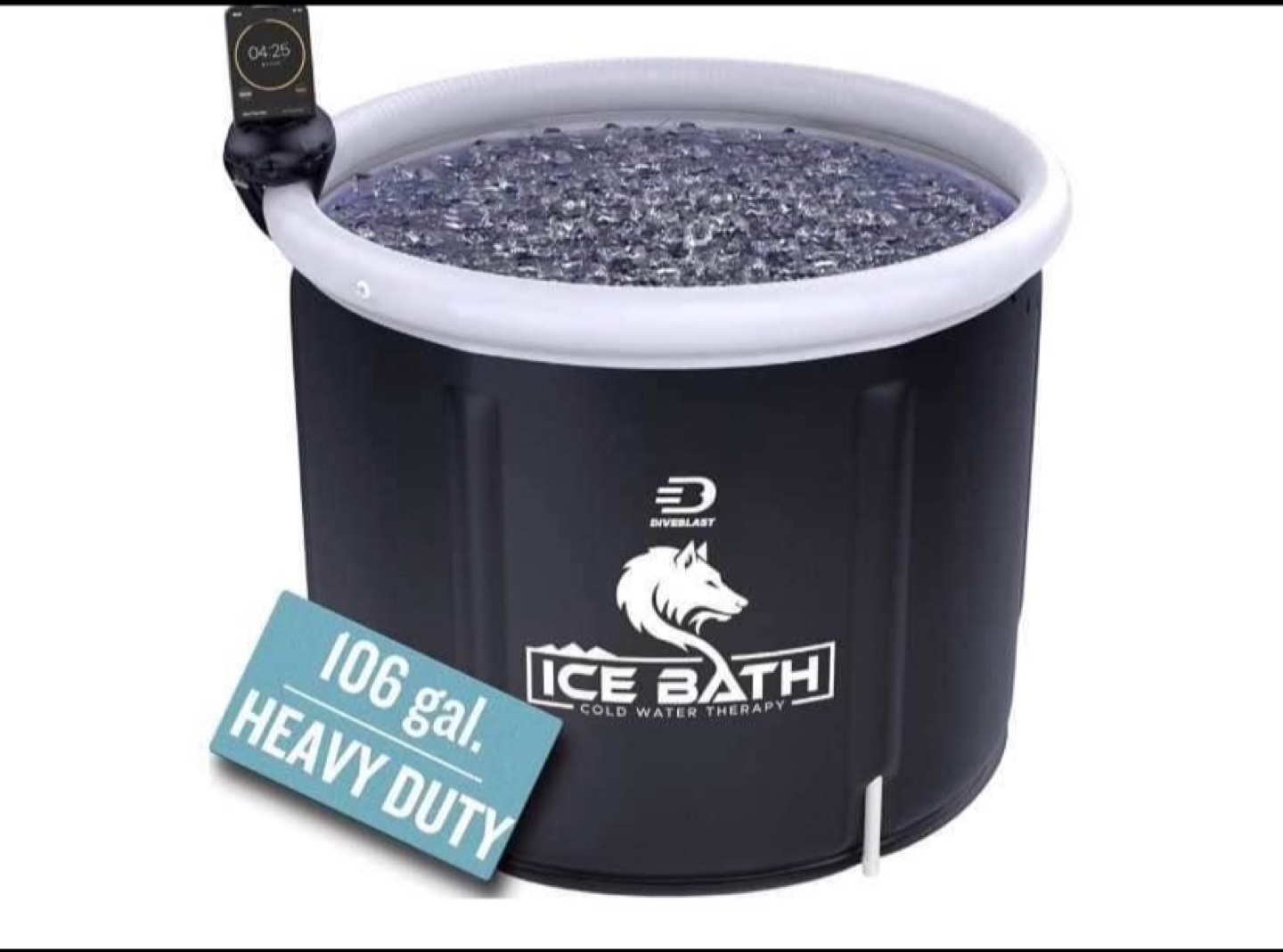 Dive Blast Ice Bath Cold Water Therapy Tub - photo 3
